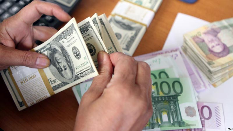ارزش پول افغانی در مقابل ارزهای خارجی