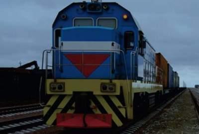 زاد تصدير واستيراد البضائع عبر خط سكة حديد  من حدود تورغندی