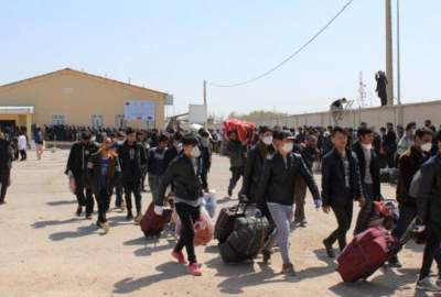 برگشت بیش از ۷ هزار مهاجر افغانستانی در یک هفته از ایران