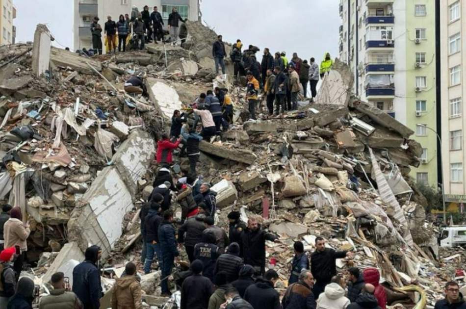 وزارت خارجه امارت اسلامی با آسیب دیدگان زلزله در ترکیه و سوریه ابراز همدردی کرد