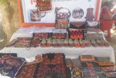 An exhibition of women’s handicrafts was Opened in Baghlan