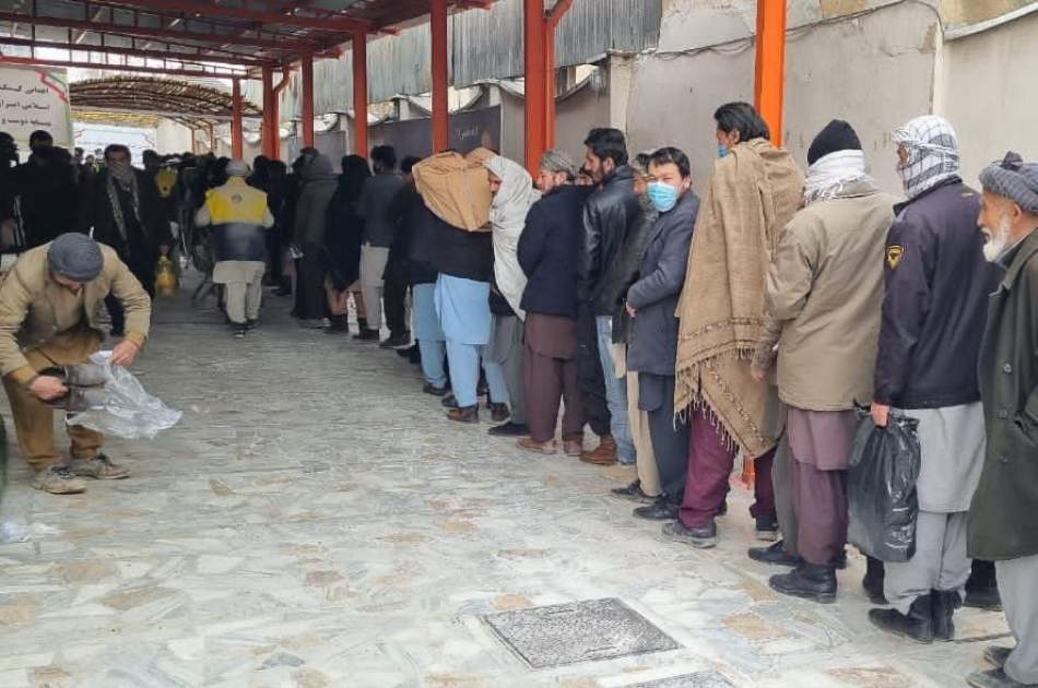 توزیع بسته جدید کمک‌‎های بشردوستانه جمهوری اسلامی ایران در کابل