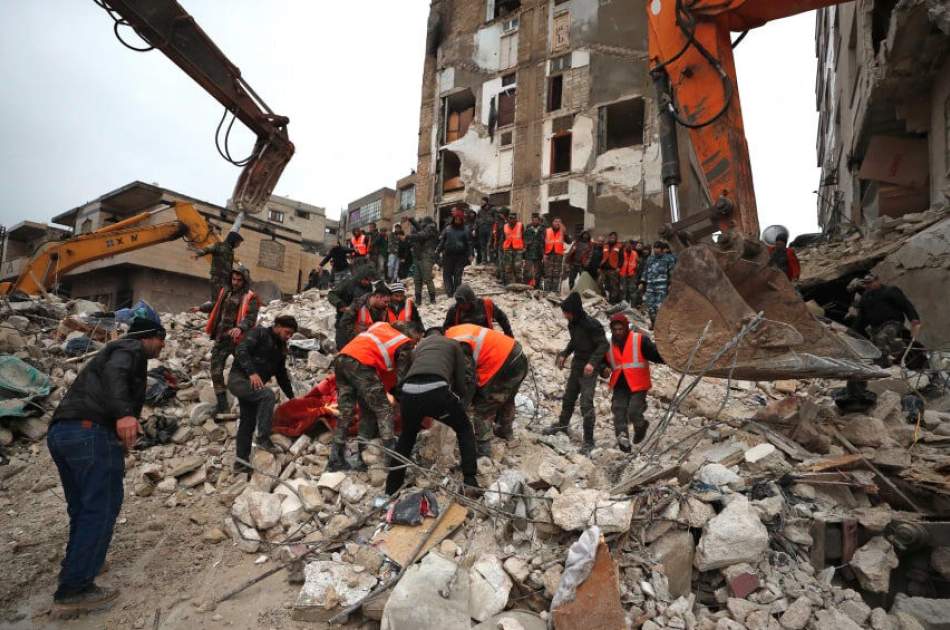 افزایش آمار تلفات زمین لرزه های ویرانگر در ترکیه و سوریه به 16 هزار نفر