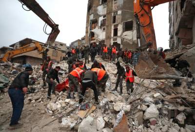 افزایش آمار تلفات زمین لرزه های ویرانگر در ترکیه و سوریه به 16 هزار نفر