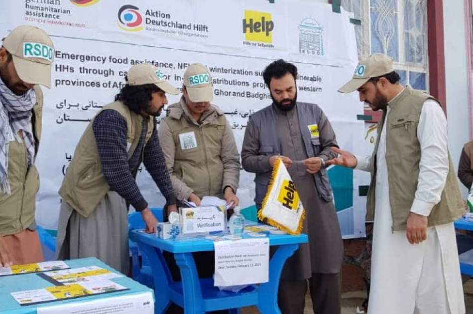 Cash Aid Distributed to Needy Families