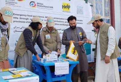 Cash Aid Distributed to Needy Families