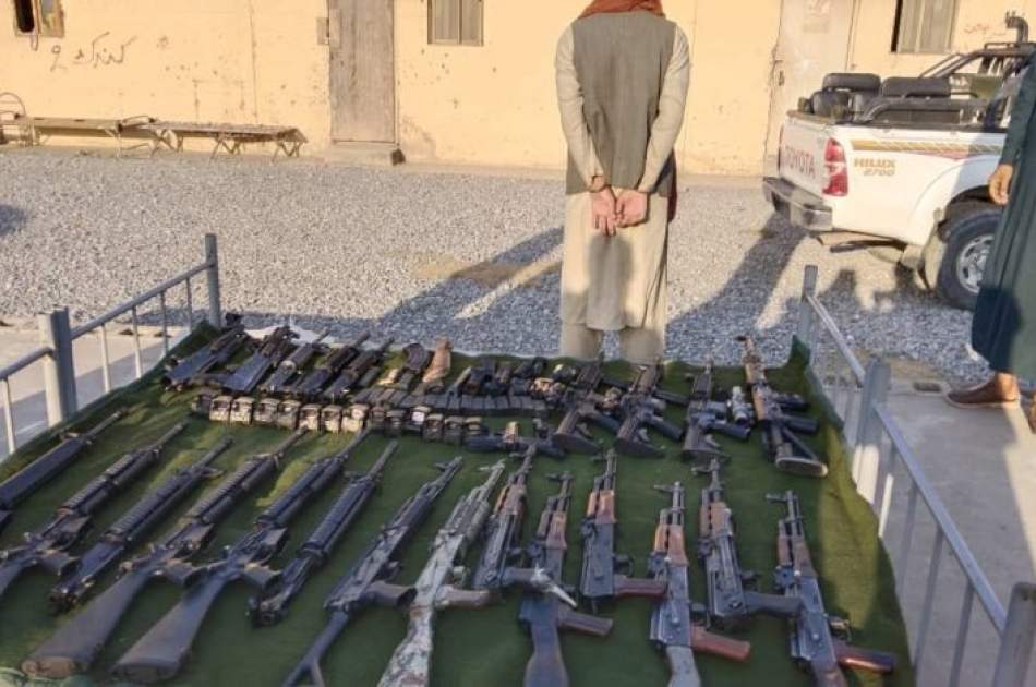 25 Illegal Weapons Recovered in Nangarhar