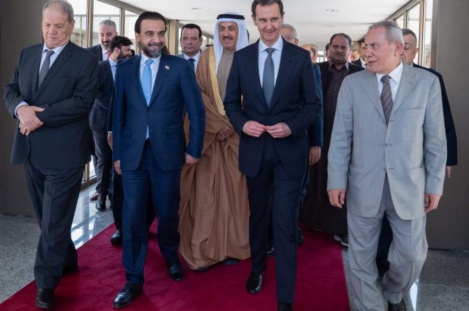 The heads of the Arab parliaments visited Syria after 12 years