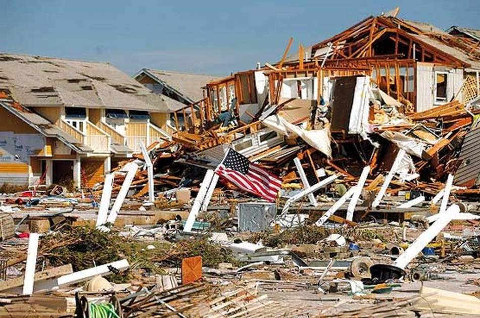طوفان در امریکا 9 نفر را کشت و برق یک میلیون مشترک را قطع کرد