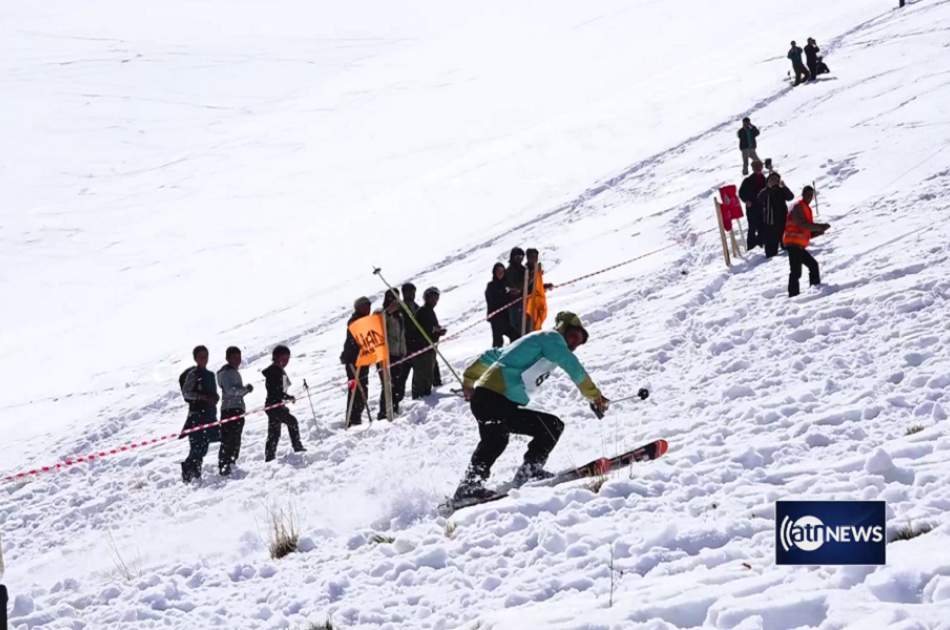 Bamiyan hosts popular skiing contest