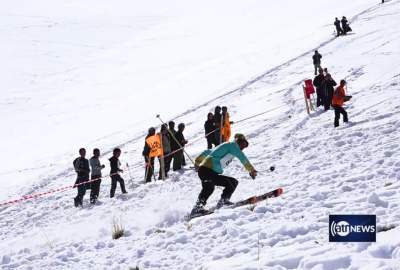 Bamiyan hosts popular skiing contest