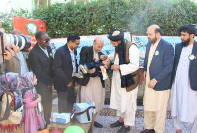 تطبیق دور بهاری واکسین فلج اطفال در هرات/ ۷۲۰ هزار کودک واکسین می شوند