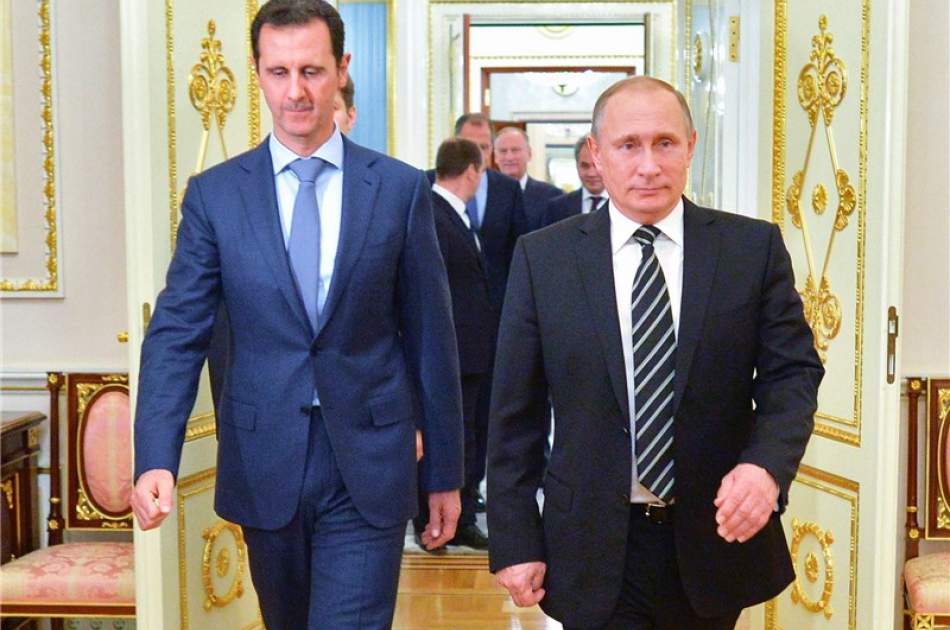روئسای جمهور سوریه و روسیه در مسکو باهم دیدار کردند