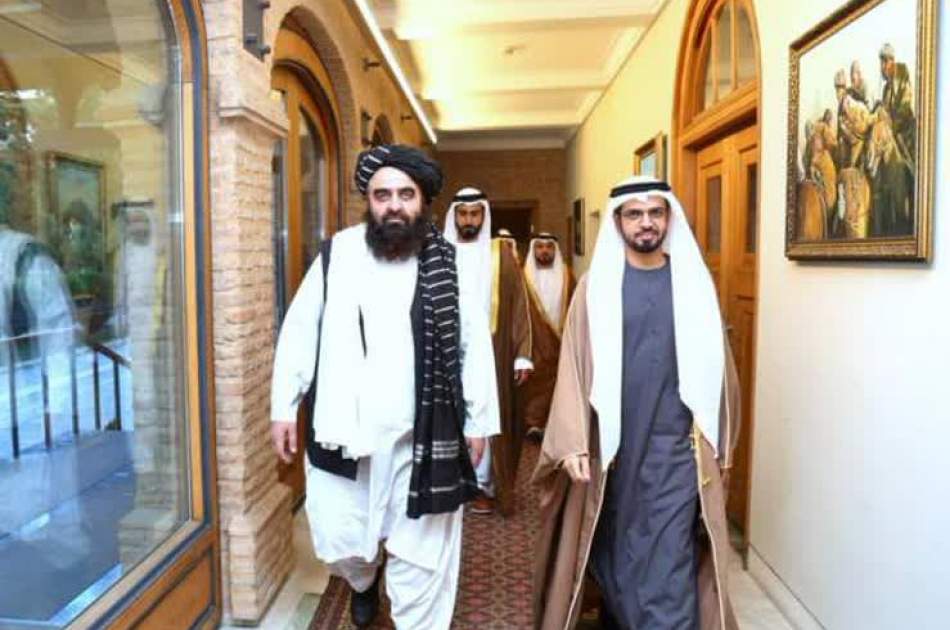 هیات بلندپایه امارات در کابل با مقام‌های ارشد امارت اسلامی دیدار کرد