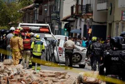 ۱۵ کشته و ۱۲۶ زخمی در پی زمین‌لرزه در اکوادور