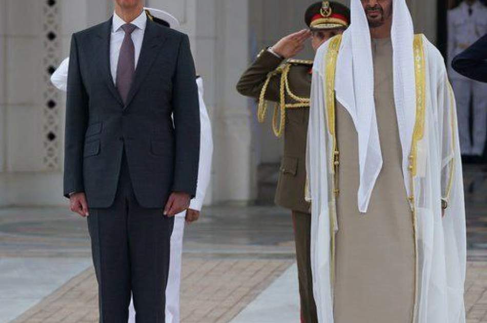 رئیس جمهور سوریه به امارات متحده عربی سفر کرد