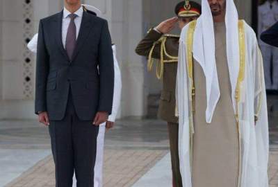 رئیس جمهور سوریه به امارات متحده عربی سفر کرد