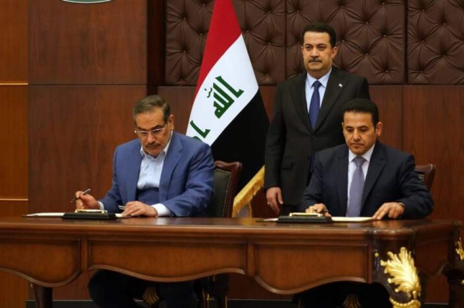 توافق‌نامه امنیتی میان ایران و عراق به امضا رسید