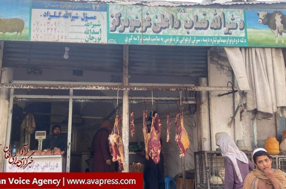 Prohibiting the sale of meat on Sundays in order to promote the culture of using vegetables in Kandahar