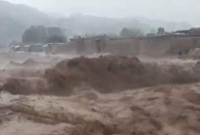 ویدئو/ سیلاب در بلخ؛ حدود ۳۰۰ خانه تخریب و ده‌ها تن مفقود  