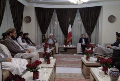 The meeting of the Consul General of Iran in Mazar-e-Sharif with the Shia and Sunni scholars and the condemnation of the recent crimes of the Zionist regime