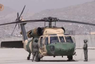 ویدئو/ ترمیم و فعال سازی دو هلی‌کوپتر دیگر توسط وزارت دفاع امارت اسلامی  