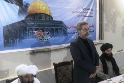 تأکید مقامات دولتی و متنفذین شهر قندهار بر اهمیت موضوع فلسطین و روز جهانی قدس