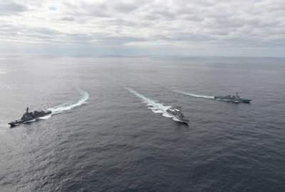 America, Japan and South Korea held military maneuver again