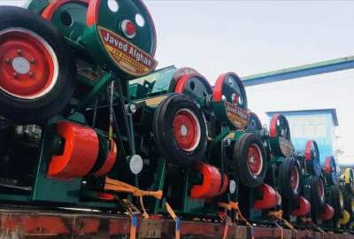افغانستان ماشین‌های کشاورزی به کشورهای آسیای میانه صادر کرد