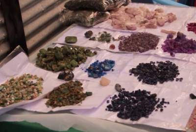 Launching a one-day exhibition of Gemstones and handicrafts in Badakhshan