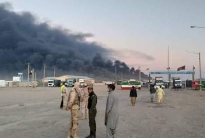 آتش سوزی در مرز اسلام قلعه مهار شد