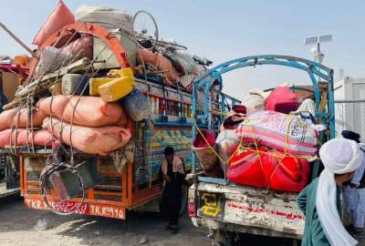 Hundreds of Afghan immigrants living in Pakistan returned to Afghanistan