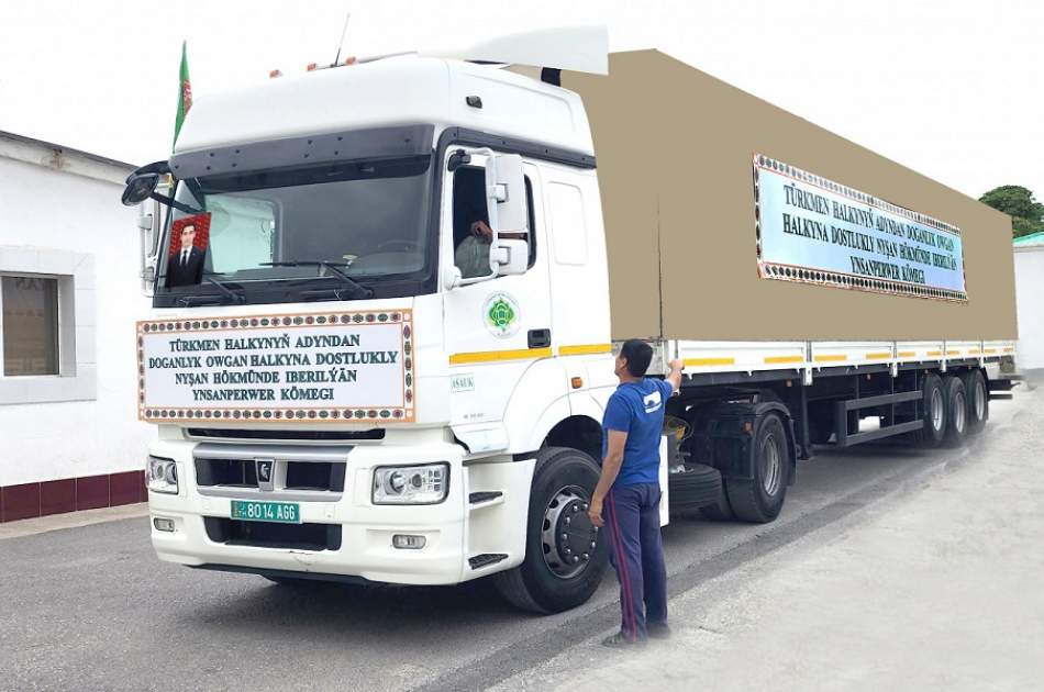 Afghanistan receives 125 tons of humanitarian aid from Turkmenistan
