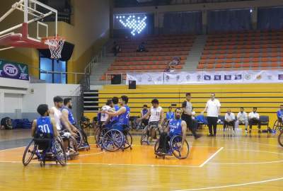 Afghan wheelchair basketball team come 2nd in quota cup