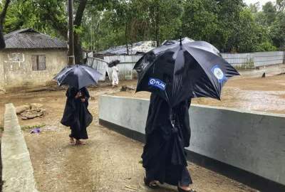 Powerful storm in Myanmar and thousands of people in search of shelter