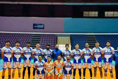 Cam Air volleyball team lost to Iran