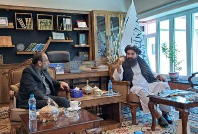 دیدار وزیر اطلاعات و فرهنگ با معاون سفر ایران در کابل