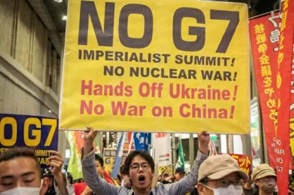 Hundreds protest imperialist summit