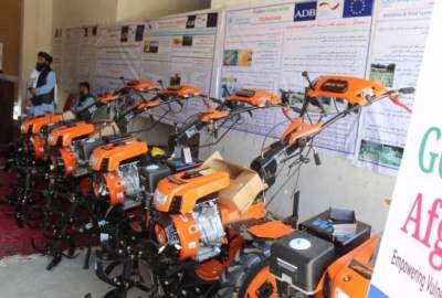 WFP Provides Six Agricultural Unions with Machineries