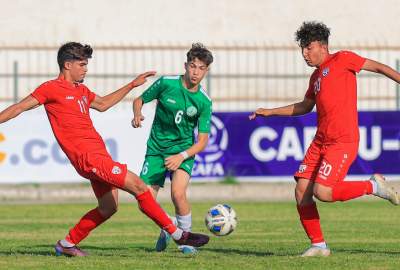 Afghanistan beat Turkmenistan in U-20 Championship