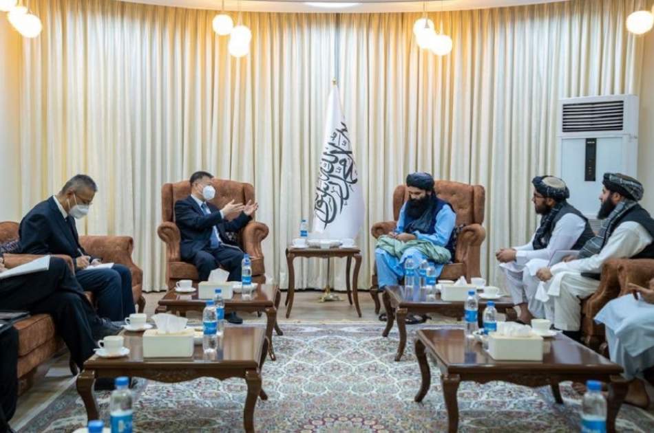 Haqqani meets with Chinese Ambassador Wang Yu