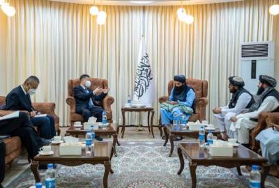 Haqqani meets with Chinese Ambassador Wang Yu