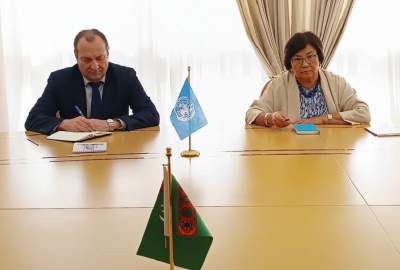 UNAMA’s head meets with Turkmenistan FM