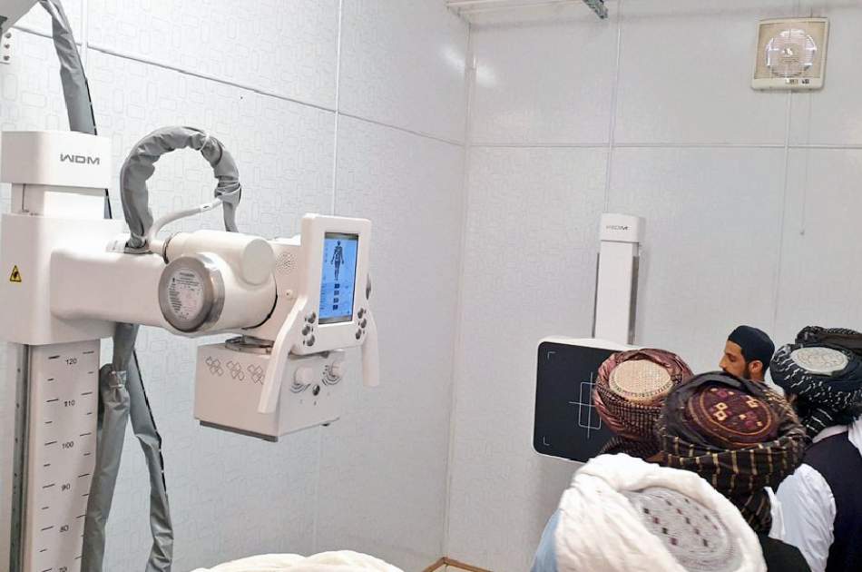 A hospital in Kandahar gets hi-tech MRI and X-ray equipment