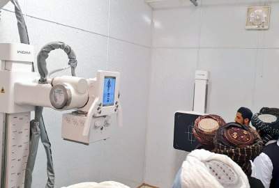 A hospital in Kandahar gets hi-tech MRI and X-ray equipment