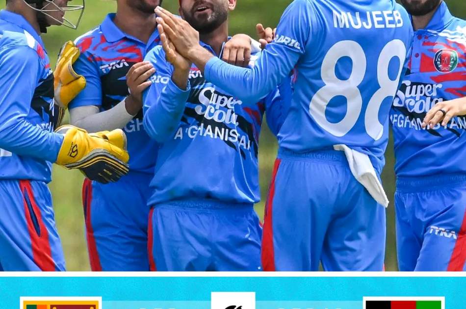 تیم ملی کریکت افغانستان تیم سریلانکا را شکست داد