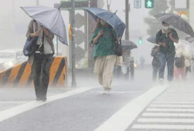 Heavy rain in Japan left one dead, two missing