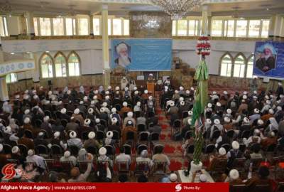 ملا امامان مساجد شهر کابل با هئیت اعزامی علمای دینی کشور عراق دیدار کردند