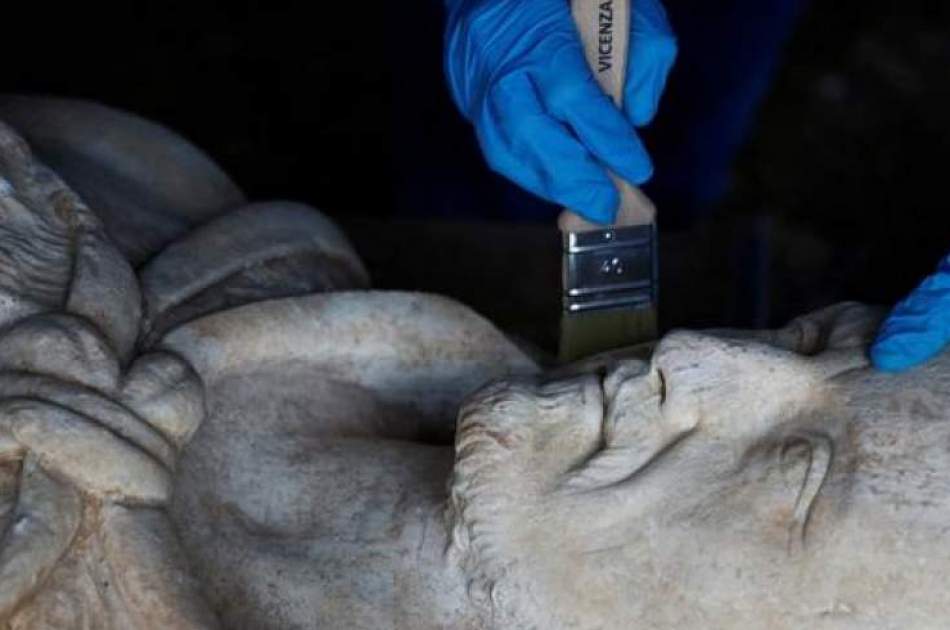 A statue from Afghanistan was discovered in America