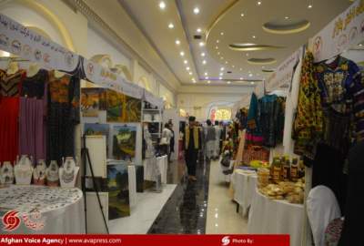 گزارش تصویری/ گشایش نمایشگاه تولیدات داخلی چهار روزه "عید بازار" در کابل  